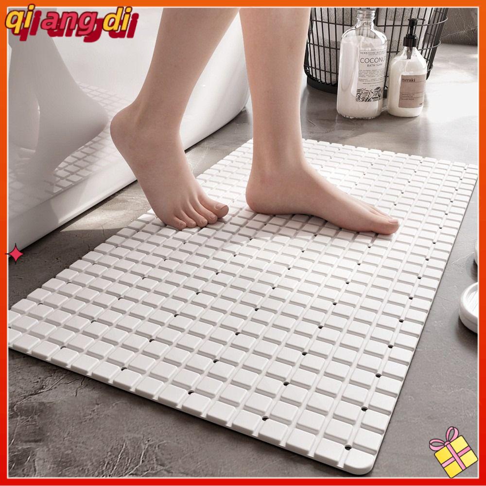 QIANGDI Chống trượt kép Thảm chống trượt cho phòng tắm Thiết kế rỗng Có thể gập lại Thảm tắm chống trượt Cao cấp Cốc hút Thảm sàn thoát nước cho nhà bếp