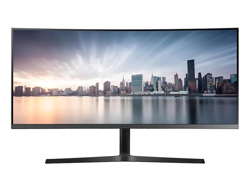 SAMSUNG 34-inch Premium Curved Business Monitor with Perfect Multi-tasking & Viewing Comfort (LC34H890WJEXXS) Singapore