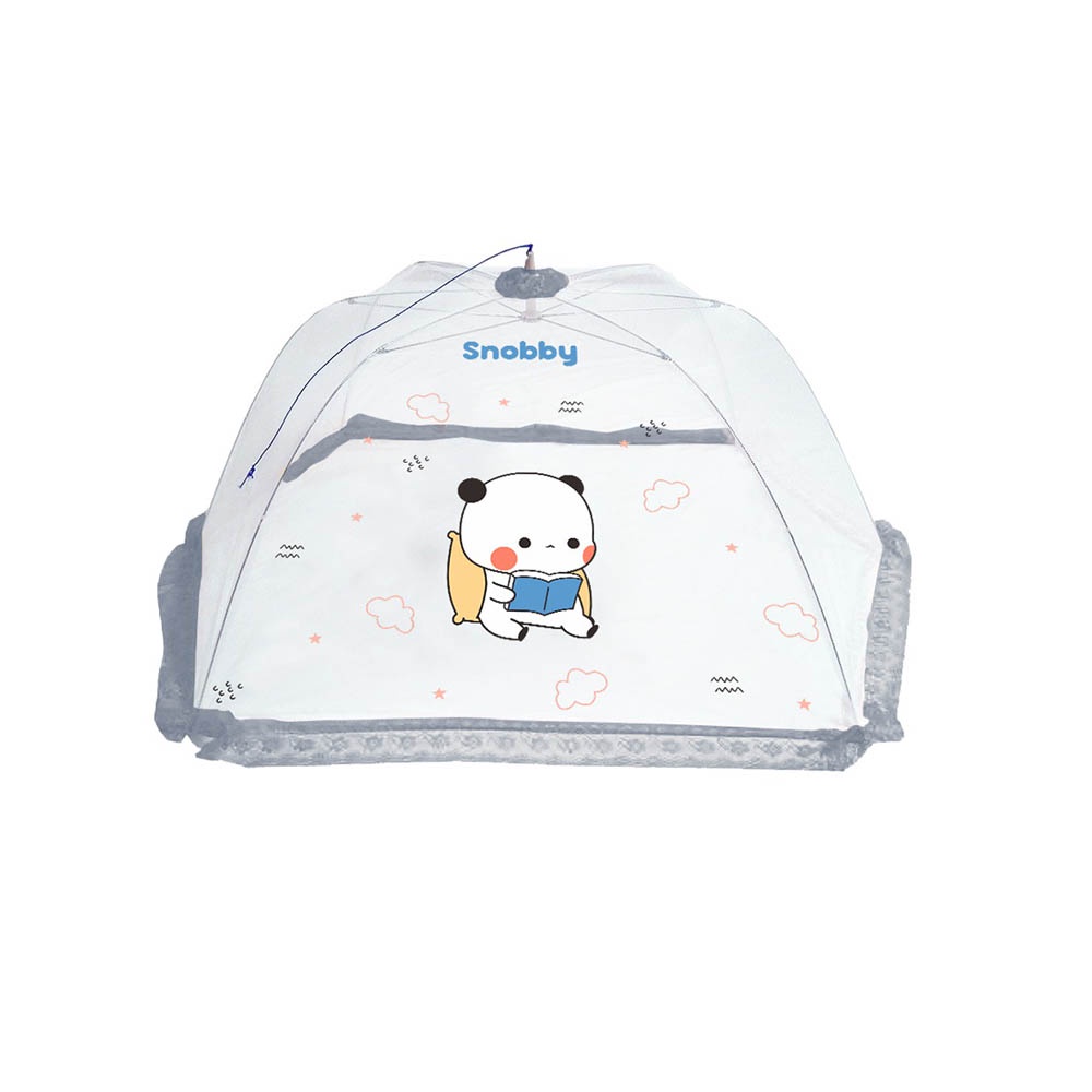 Snobby Kelambu Kojong Bayi Anti Nyamuk Print Motif Bearly