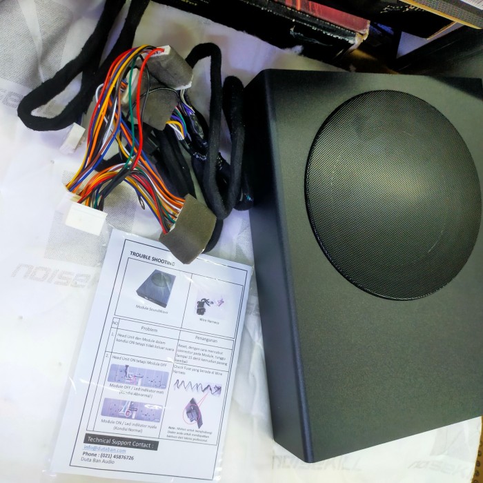 SUBWOOFER AKTIF OEM NISSAN Harga 1,555,000 rupiah*Gratis Ongkir