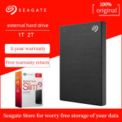 Seagate One Touch Slim Portable External Hard Drive