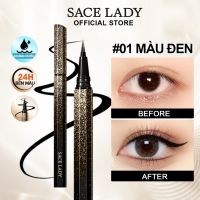 Bút Kẻ Mắt SACE LADY Dạng Lỏng Lâu Trôi Không Thấm Nước Nhanh khô Trang Diểm Mắt 0.7g