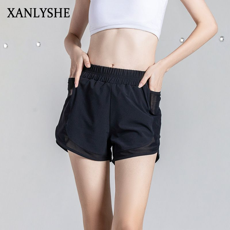 XANLYSHE กางเกงขาสั้นออกกำลังกายผู้หญิง ทรงหลวมคล่องแคล่ว พร้อมสีสันสดใส ราคา 151 บาท*ส่งฟรี