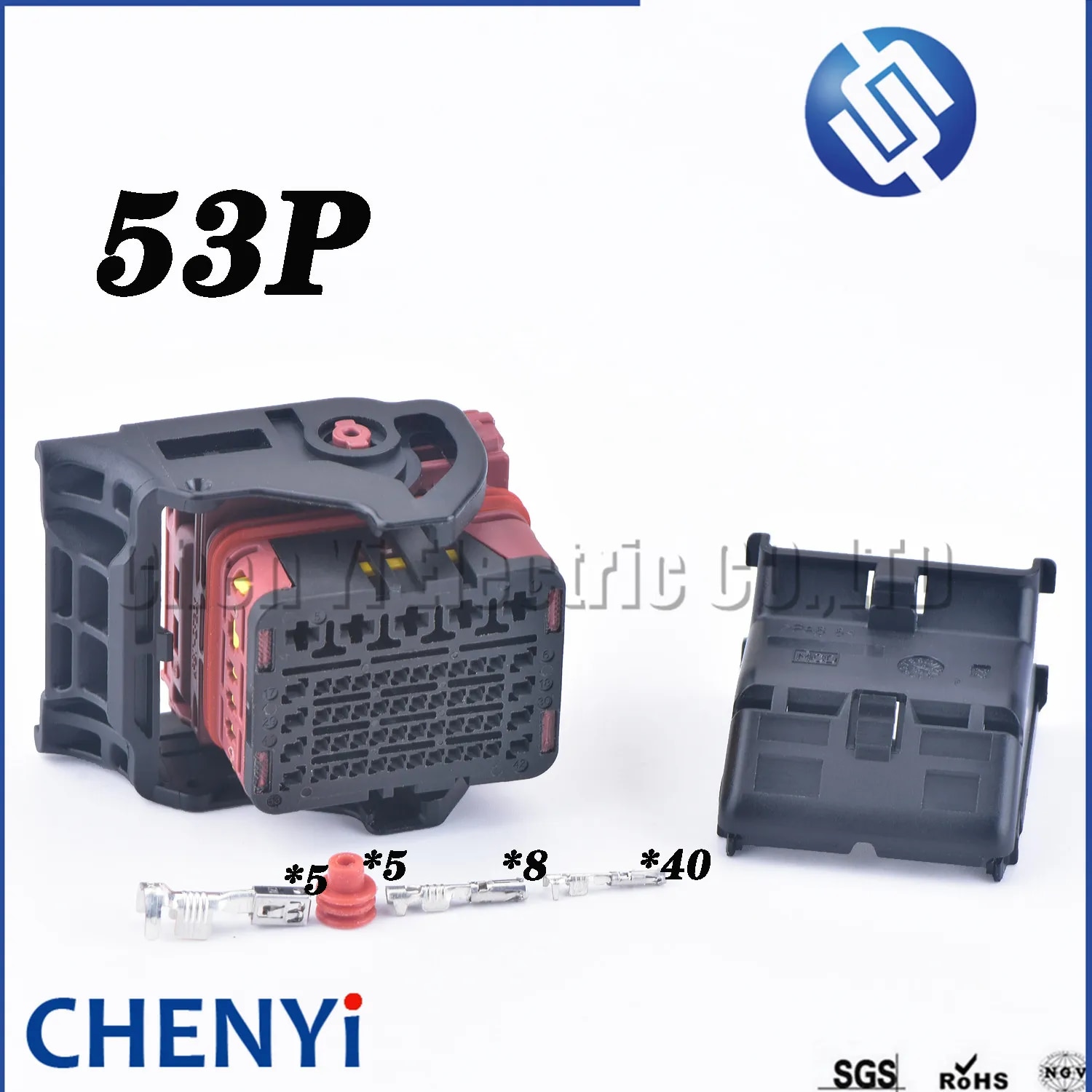 【Fast and Free Delivery】 Molex 53 Pin/way Receptacle Hybrid Modular Wiring Plug Ecu Connector With Terminals 64321-2019 643212019 34763-0001 64321-2011