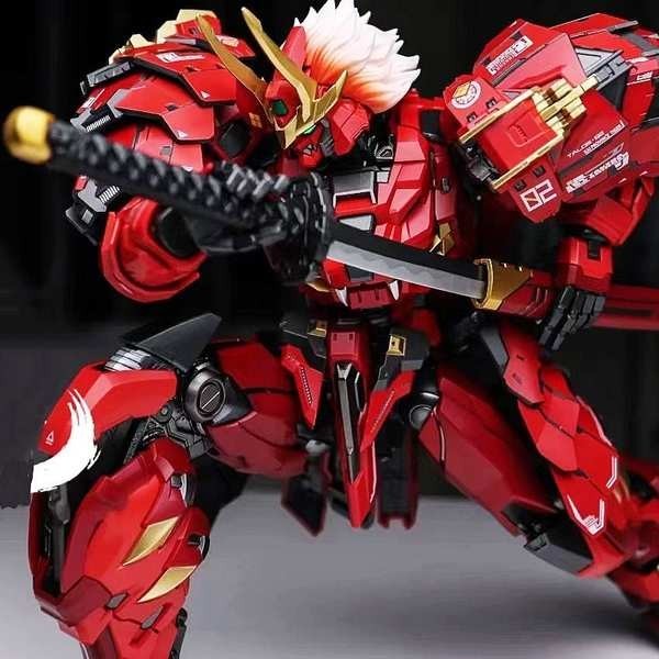  Drive Lắp Ráp Mecha Hình Ba Quốc Chuyển Động Core Ao Bing Lu Bu Baiqi Hổ Trắng Qinglong Đồ Chơi Hộp Bí Ẩn 