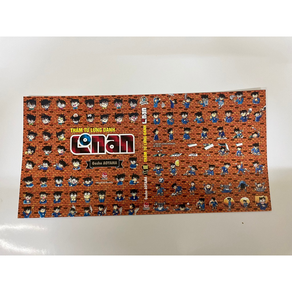 Special Jacket - Bìa Thám tử lừng danh Conan Offline Dấu ấn 100 Fes Aniani - NXB Kim Đồng