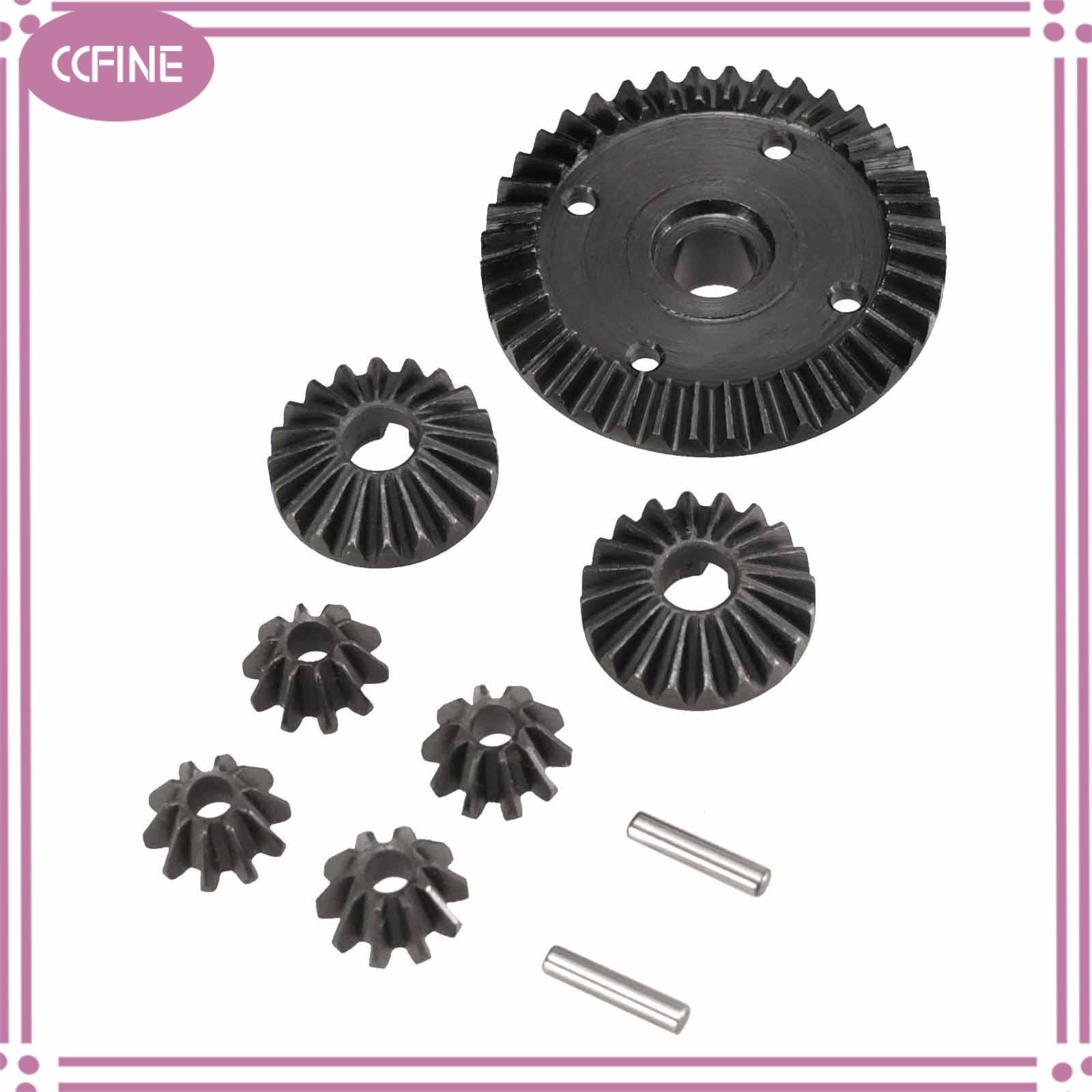 CCfine RC bánh răng vi sai Set 40T 20T 10T Xe mô hình Phụ Kiện Kim Loại Mạnh Mẽ Dễ Dàng Để Cài Đặt Diff Bánh Răng Cho Quy Mô 1/10