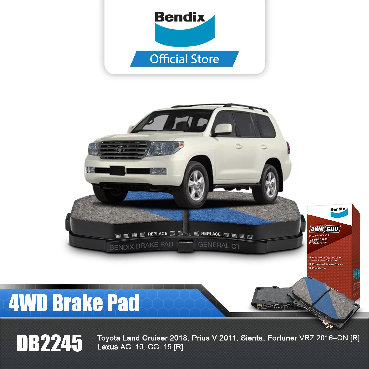 Bendix Kampas Rem Belakang Mobil Toyota Land Cruiser 2018 DB2245-4WD Harga 865,000 Ringgit*Penghantaran Percuma