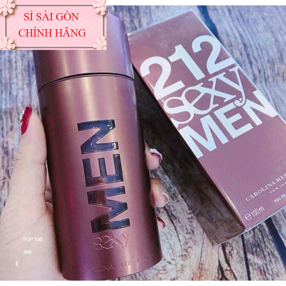 Nước hoa Nam 212 Sexy Men Carolina Herrera 100ml - sisaigon