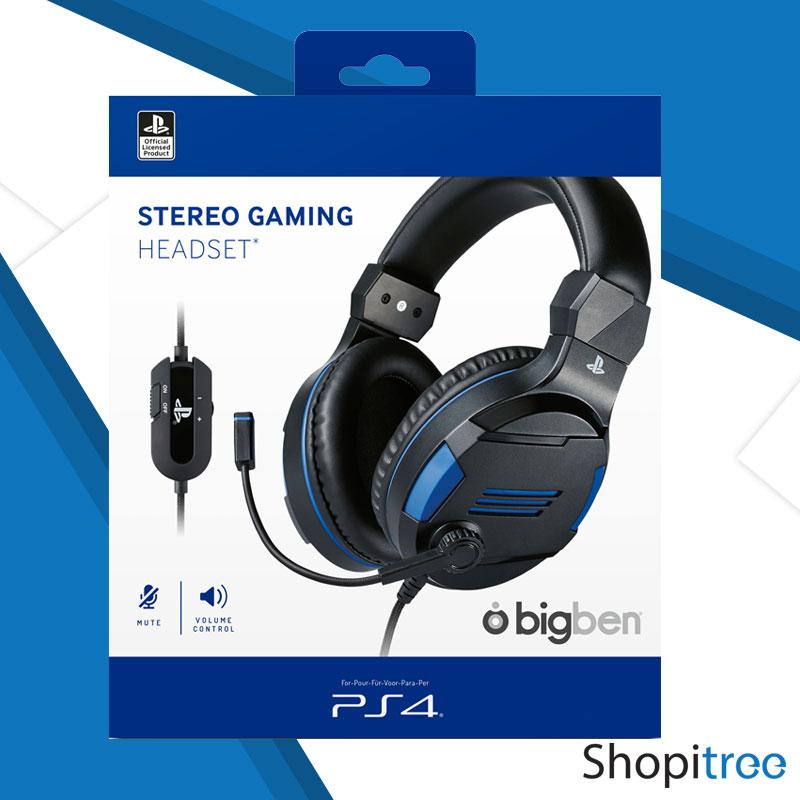 big ben stereo gaming headset ps4