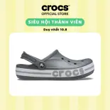 Giày Clog Unisex Crocs Bayaband - Slate Grey - 205089-0IE