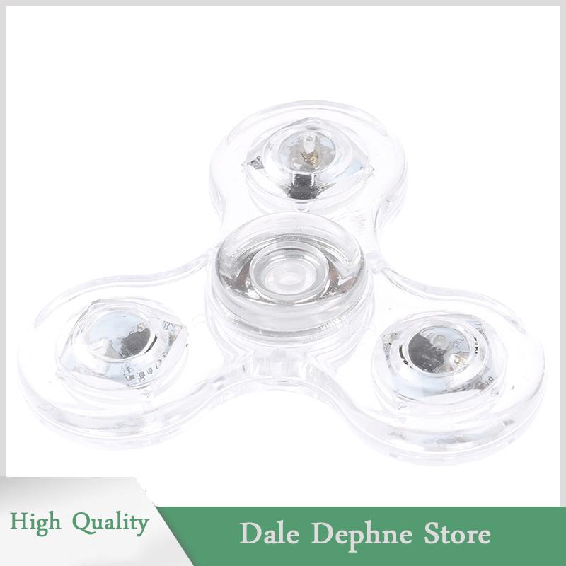 [Dale Dephne] Sáng LED ánh sáng Spinner tay đầu Spinners phát sáng trong Ánh sáng tối EDC FIGET SPINER