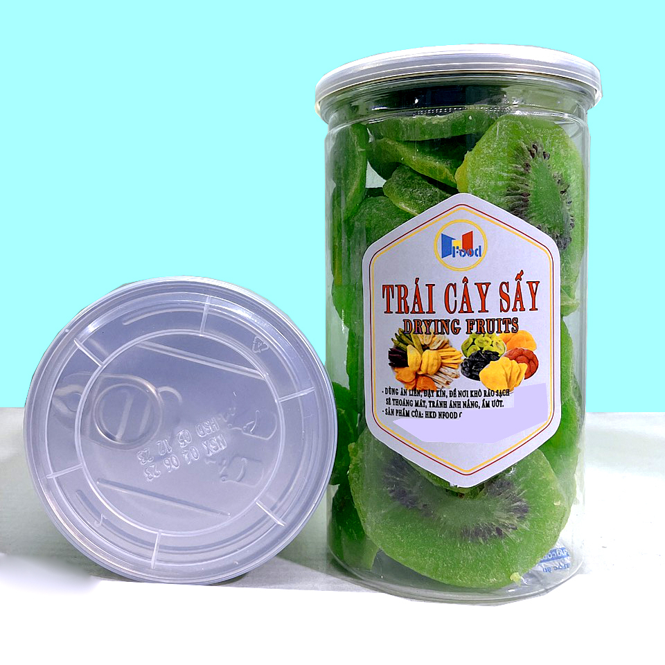 Kiwi sấy dẻo - ngon ngọt tự nhiên lon 500.gram