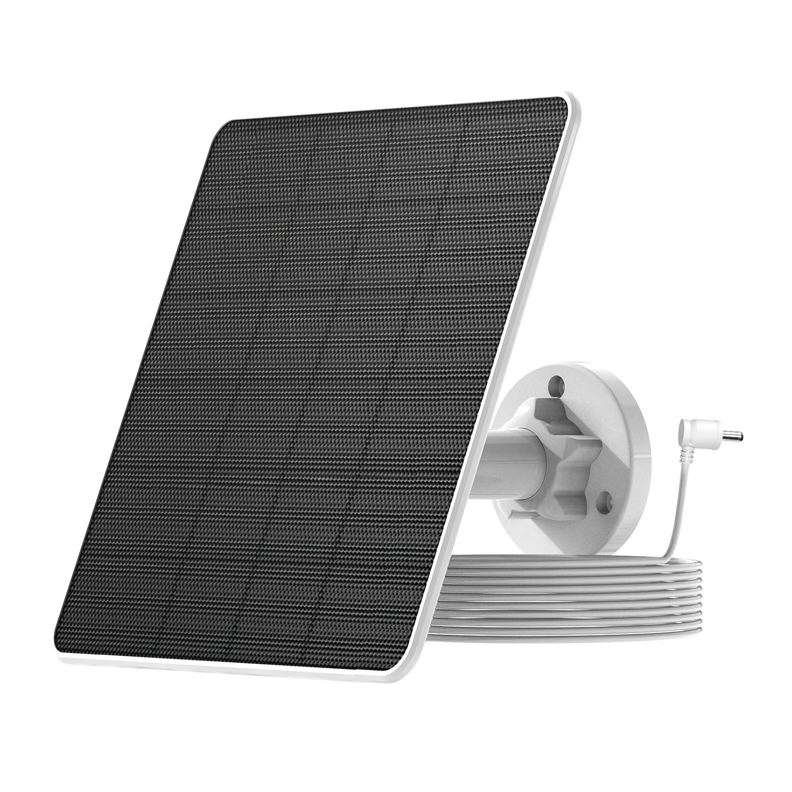 LM Solar Panel for Ring Spotlight Cam Battery Monocrystalline Silicon Solar Panel for Continuous Power 5w Waterproof Solar Panel Charger for Ring Camera with 13ft Cable Compatible with Ring Spotlight ราคา 559 บาท*ส่งฟรี