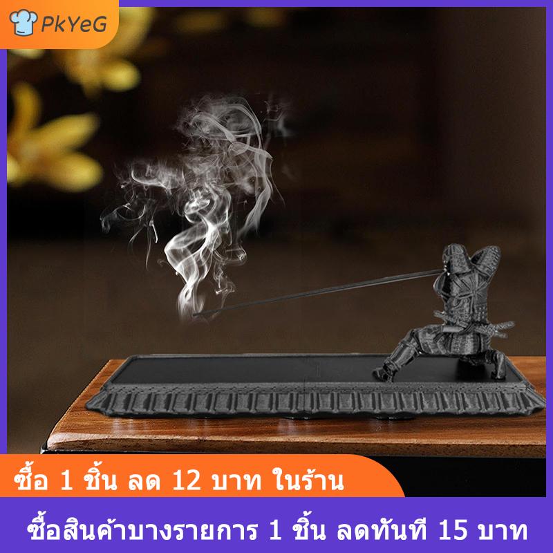 [COD] PkYeG ที่ใส่ธูปเครื่องหอมที่สร้างสรรค์ที่วางธูปสไตล์ญี่ปุ่นซามูไรญี่ปุ่นธูปหอมอโรมาเทอราพีเครื่องประดับตกแต่งบ้าน ราคา 312 บาท*ส่งฟรี
