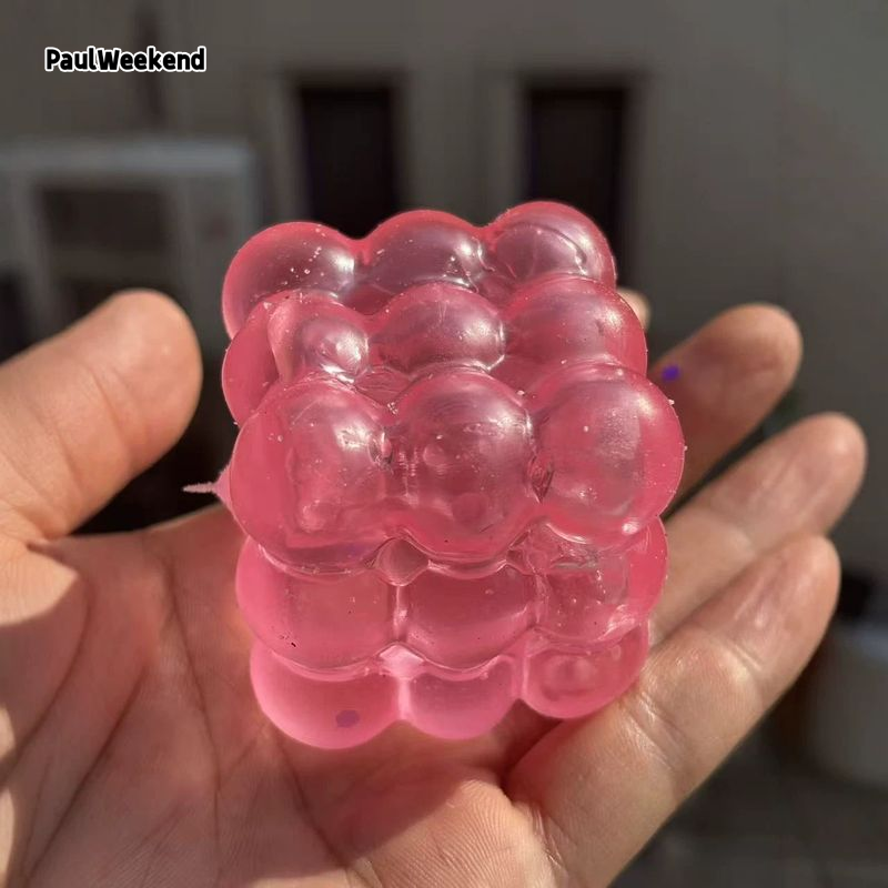 PaulWeekend Soft Squishy Cube Toy with Slow Rebound Effect for Stress Relief and Fun Play ราคา 72 บาท*ส่งฟรี