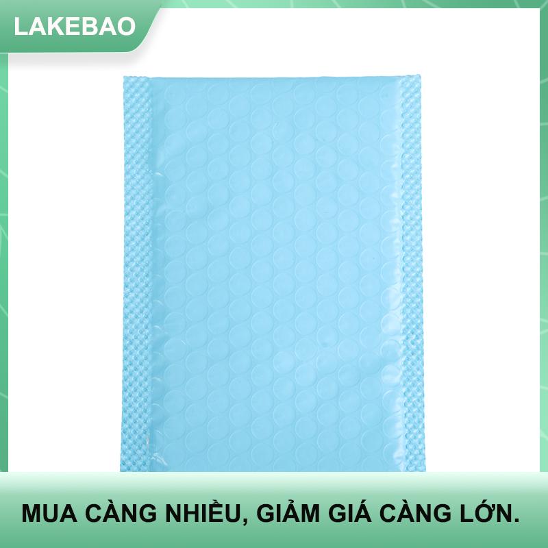 【LAKEBAO】 10 cái túi bọc bong bóng màu xanh nhạt 15x11cm Túi Bọc có đệm vận chuyển tự niêm phong