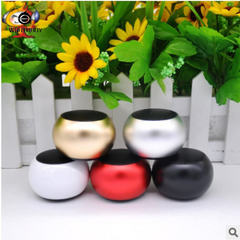 M3 Bluetooth Speaker Portable Mini Wireless Sound System for Home & Outdoor Use - ยี่ห้อ WORTHBUY ราคา 62 บาท*ส่งฟรี