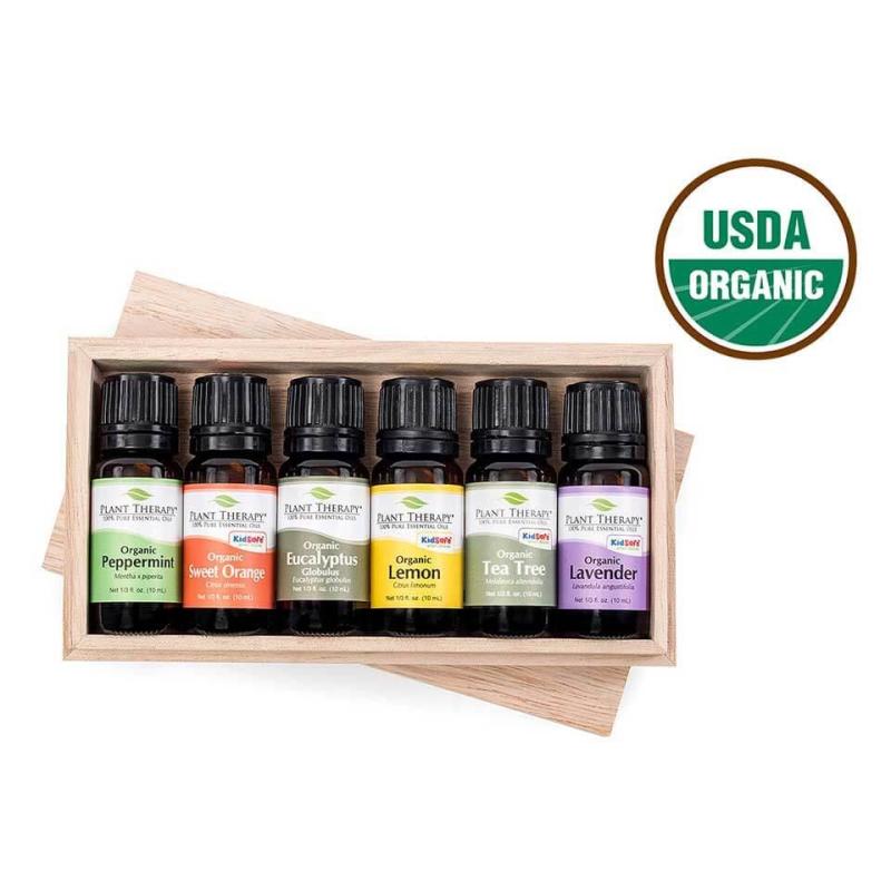 Buy Plant Therapy Top 6 Singles Organic Essential Oil 10 mL Singapore