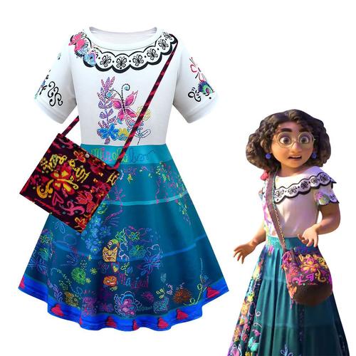 Disney Encanto Mirabel Dress Outfit Fashion, Multi, Maroc