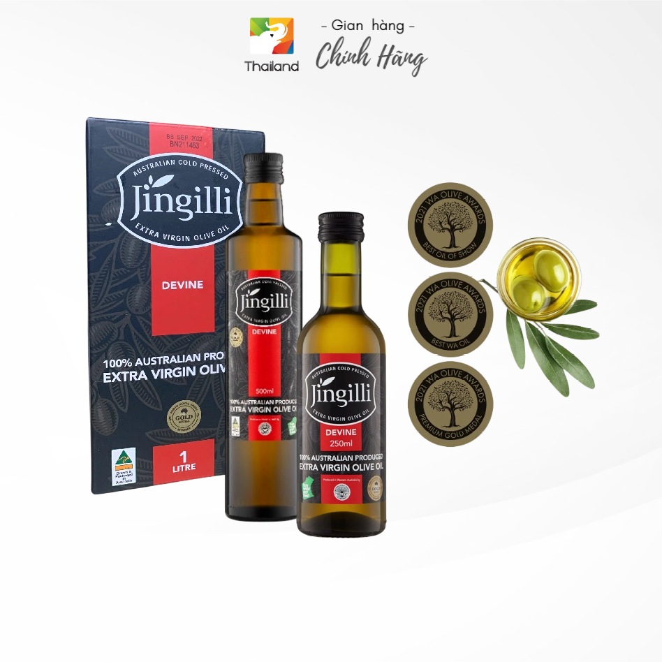 Dầu ô liu nguyên chất Jingilli DEVINE Extra Virgin Olive Oil - Úc