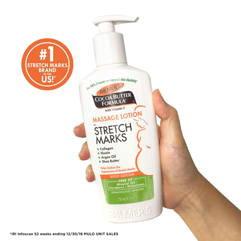 Kem dưỡng ngăn ngừa & giảm rạn da cho mẹ bầu khi mang thai & tăng cân Palmer’s Stretch Marks Massage Lotion - SẢN PHẨM ĐƯỢC YÊU THÍCH TRÊN THỊ TRƯỜNG HIỆN TAY, DÙNG RẤT TỐT LUÔN Ạ, ĐẢM BẢO DÙNG RẤT THÍCH, KHÁCH YÊU TRẢI NGHIỆM ỦNG HỘ SHOP NHÉ