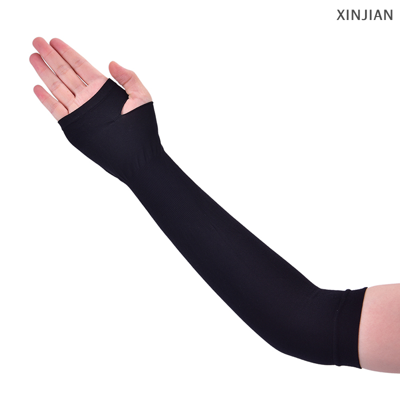 🎀 [XINJIAN] 1 cặp bao tay làm mát thể thao ngoài trời chống nắng UV cho nam nữ