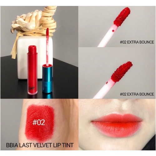 Son Kem Lì Bbia Last Velvet Lip Tint Full Version