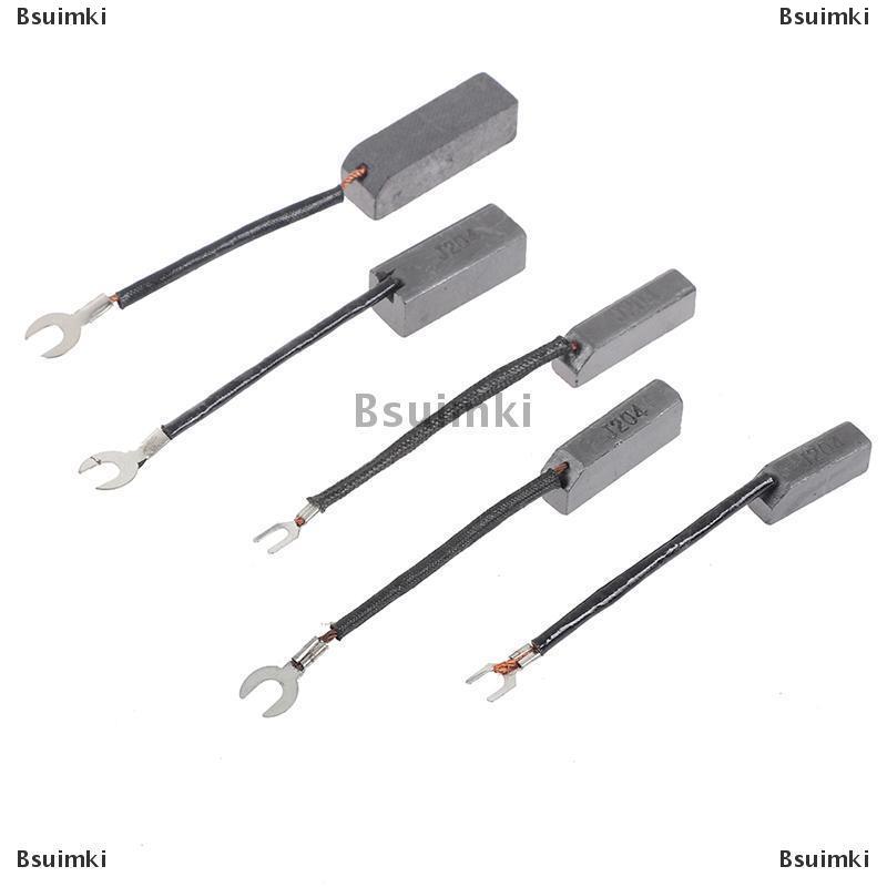 [COD] Bsuimki 10 chiếc Phụ tùng máy phát điện động cơ điện J204 chổi than
