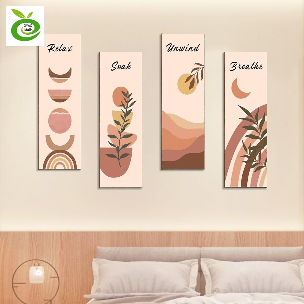 XYAX คำพูดสร้างแรงบันดาลใจ ป้ายแขวนแบบนามธรรมโบฮีเมียน ติดผนัง ศิลปะ แผ่นแขวนผนังไม้ ตกแต่งผนังพื้นหลัง ทำมือ จี้ใบพืช ห้องนั่งเล่น ราคา 187 บาท*ส่งฟรี