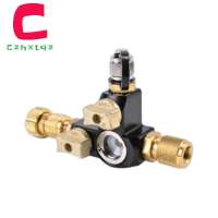 [LA19REA]1/4 Inch HVAC Valve Core Removal Tool with Dual Valve Sight Glass for Air Conditioning