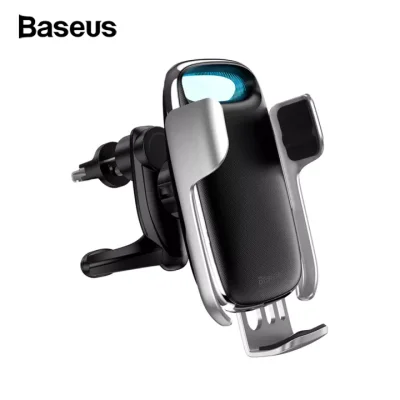 Baseus Milky Way Electric Bracket 15W Qi Wireless Charger Air Vent Mount Phone Holder