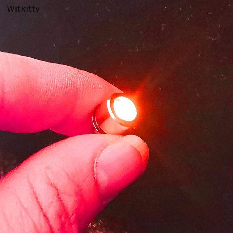 Witkitty 1Pc LED bóng bay bên màu đỏ màu xanh trắng màu xanh lá cây đèn