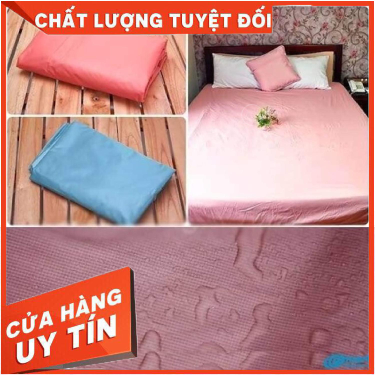 Ga chống thấm trơn - Ga chống thấm hoa văn