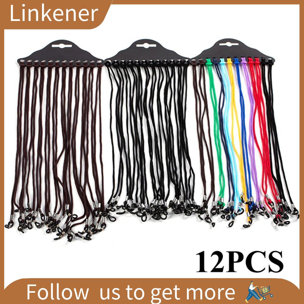 LINKENER Đầy màu sắc Dây đeo kính Nylon Chống trượt Dây đeo cổ Thời trang Chống mất Dây đeo kính râm