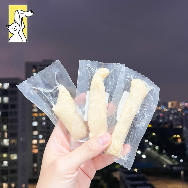 Ức gà ăn liền cho chó mèo ( 20gr )