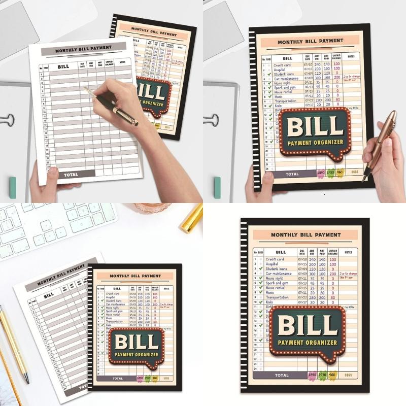 Danh sách kiểm tra hóa đơn quản lý thanh toán hiệu quả và lập kế hoạch tiết kiệm người tổ chức tiền gia đình và theo dõi tài chính hàng tháng