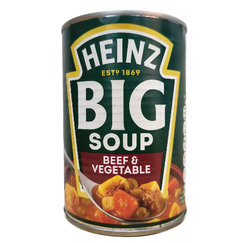 HEINZ -- Lon BIG SOUP 400g -- SÚP RAU CỦ VÀ BÒ SX ANH Beef & Vegetable Soup