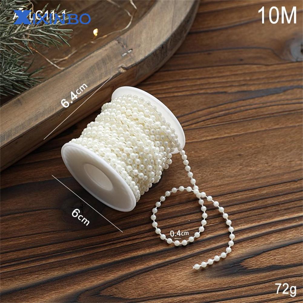 XIXINBO For Wedding Ready White Faux For PEARLs String Beads for Decor Enhancements ราคา 199 บาท*ส่งฟรี
