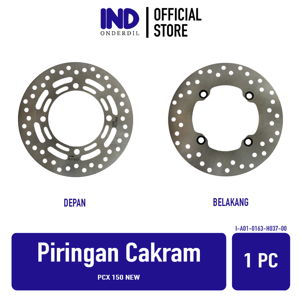 Piringan Cakram Depan Belakang PCX 150 2018New Disc Disk Front Rear Brake Harga 59,590 rupiah*Gratis Ongkir