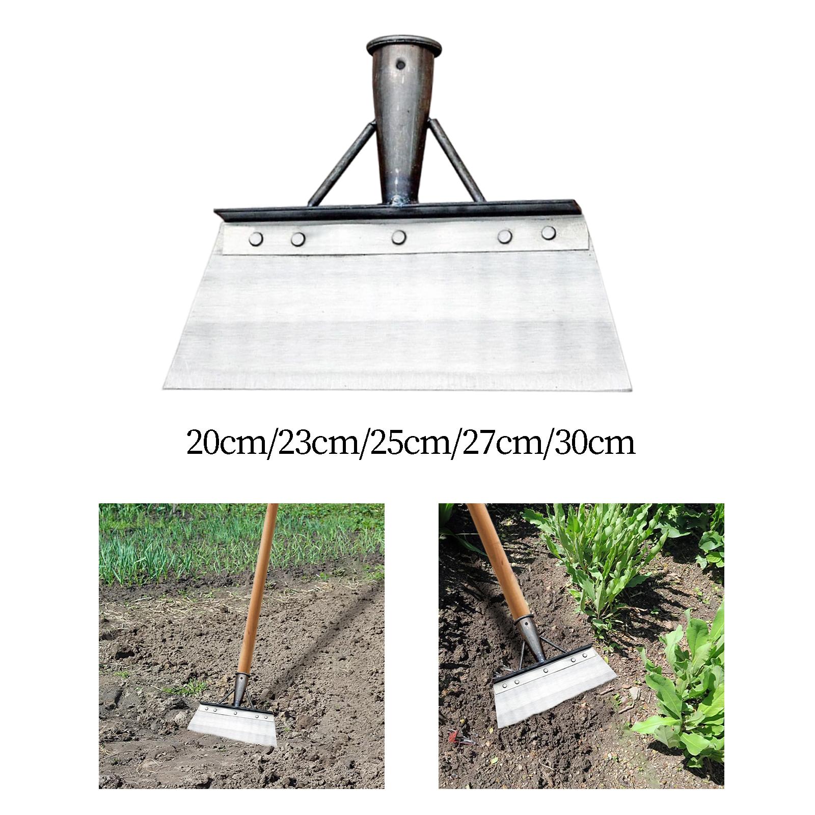 Outdoor Cleaning Shovel Head Wooden Handle Not Include Planting Shovel Head Spade for Farm Landscaping Agriculture Weeding Lawn