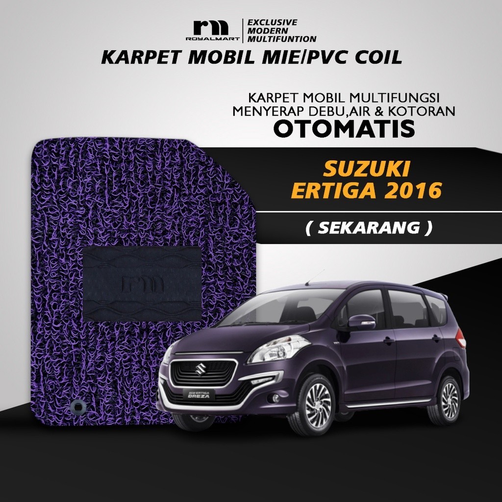 Royal Mart - Karpet Mobil SUZUKI ERTIGA 2012 - 2017/Carpet Mie Bihun Premium Keset PVC Anti Slip Aksesoris Interior Mobil Harga 504,000 rupiah*Gratis Ongkir