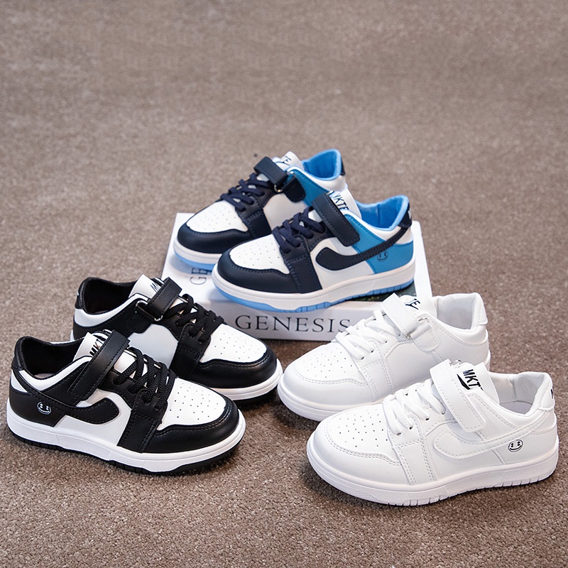 RL Rubber Shoes For Kids Boy Board Shoes Sapatos Breathable For Girl For White Shoes Sneakers Presyo 1,201 Piso*Libreng Shipping