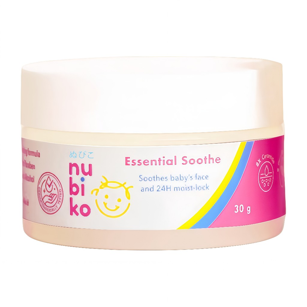 Nubiko Essential Soothe 30gr Krim Pelembap Wajah Bayi Kulit Kering Kasar Sensitif Halal
