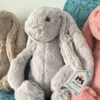 [Giao hàng trong vòng 48 giờ] Jellycat Thỏ Bonnie Rabbit Búp bê thỏ tai dài dành cho bạn gái trẻ em