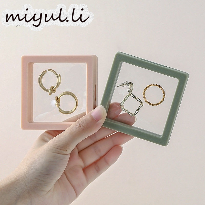 miyuli กล่องเครื่องประดับ17km กันฝุ่นกันออกซิเดชันน่ารักหวานๆ ราคา 14 บาท*ส่งฟรี