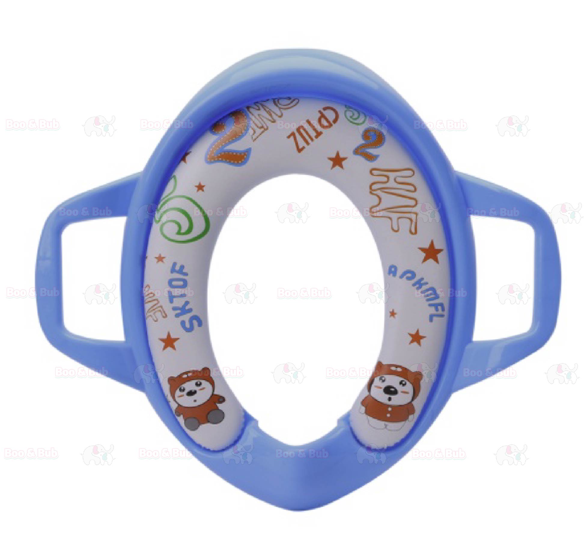 🐘Boo&Bub🐘 Portable Mini Childrens Potty Training Toilet with cushion seat | for Baby Toddlers kid Safe Toilet Potties