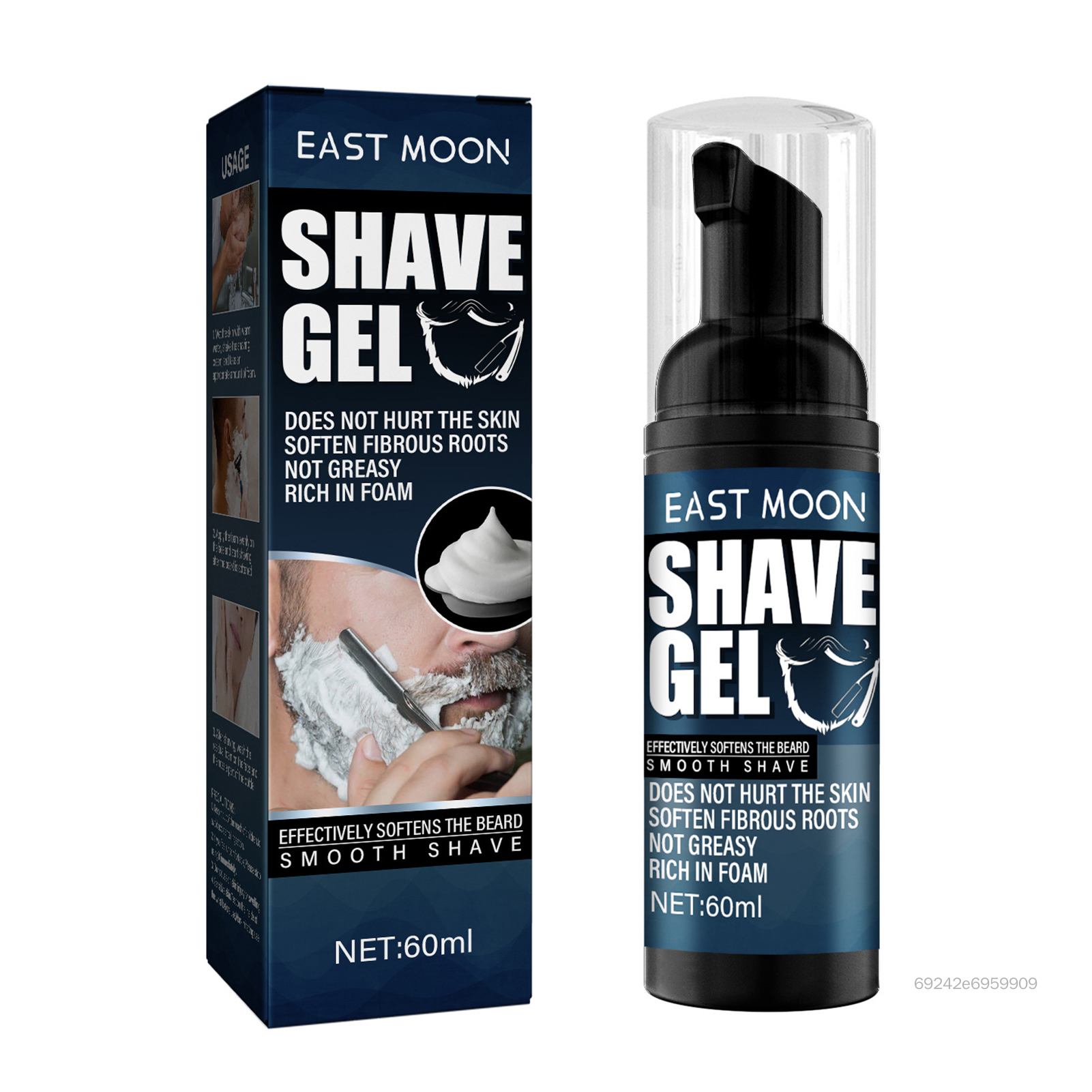 Amart Gentle Refreshing Cạo Râu Kem cạo râu nước khử ion mềm dành cho mọi loại da Amart-VN