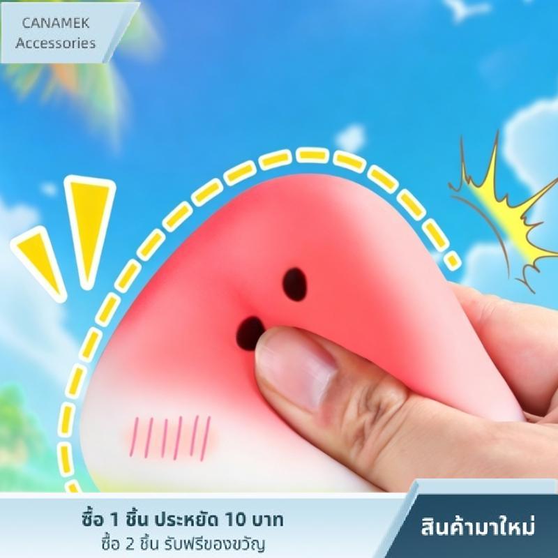 CA ของเล่นแตงโมเพื่อการผ่อนคลายผลไม้น่ารักเด้งช้าสำหรับเด็กบรรเทาความเครียด ราคา 18 บาท*ส่งฟรี