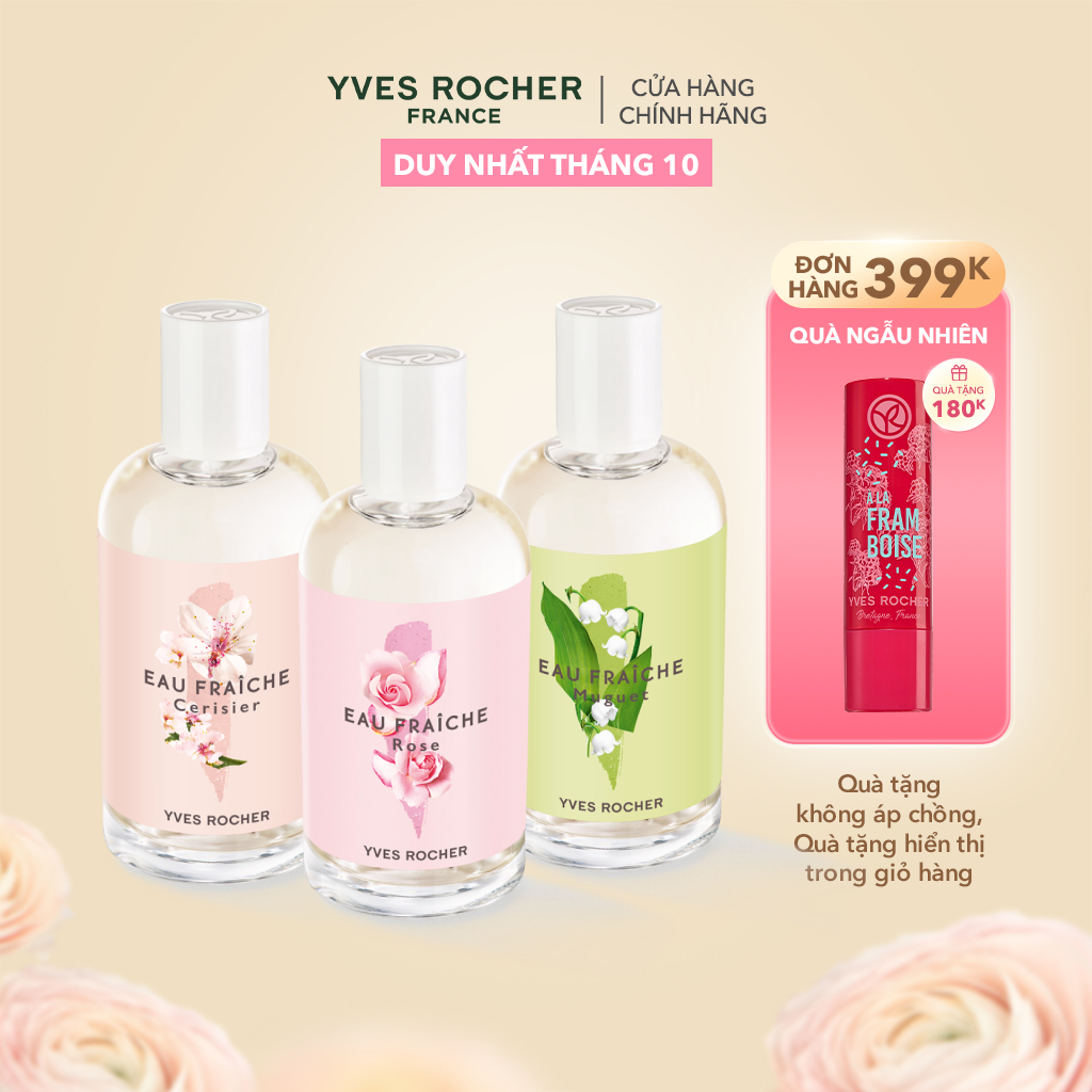 Nước hoa Eau fraiche Perfume Yves Rocher 100ml